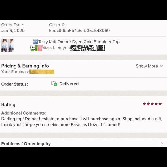 Terry Knit Blue Ombré Tie Dyed Cold Shoulder Top! - Picture 8 of 10